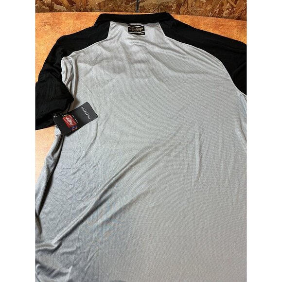 NEW Rawlings Gold Glove Club Polo Shirt Mens XXL Polyester Baseball Top - Picture 2 of 6